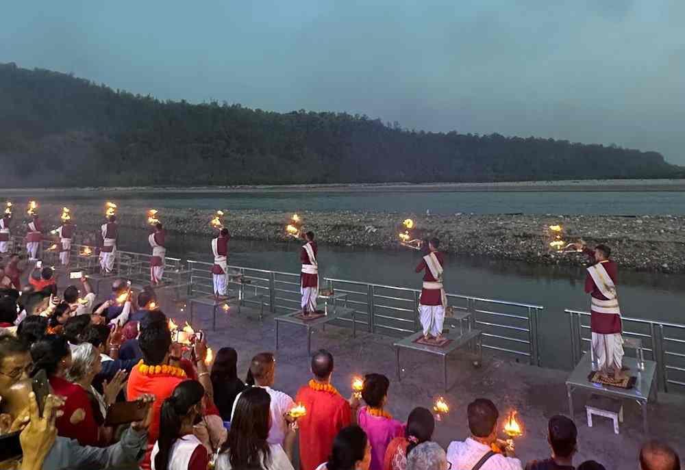 Ganga Aarti Ceremony Rishikesh